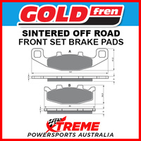 Goldfren for Suzuki GS500E 1989-1995 Sintered Off Road Front Brake Pad GF013-K5