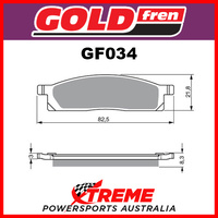 Yamaha YZ80 1986-2001 Goldfren Sintered Off Road Front Brake Pad GF034K5
