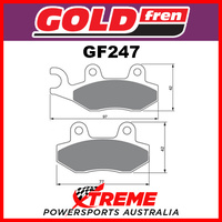 Triumph America 10-15 Goldfren Rear Sintered Dual Sport Brake Pads GF247S3