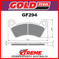 Quadzilla 325 4x4 2010-2011 Goldfren Sintered Off Road Rear Brake Pad GF294K5