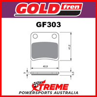 Aprilia NA 850 Mana 08-11 Goldfren Sinter Dual Sport Parking Brake Pad GF303S3