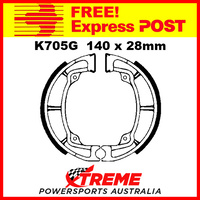 EBC Front Grooved Brake Shoe Kawasaki KX 250 1974-1981 K705G