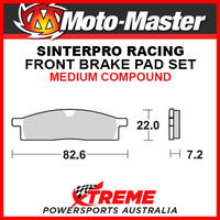 Moto-Master Yamaha YZ80 1986-2001 Racing Sintered Medium Front Brake Pad 091211