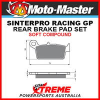 Moto-Master Honda CR250R 1987-2001 Racing GP Sintered Soft Rear Brake Pads 091812