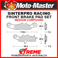 Moto-Master for Suzuki RM85L Big Wheel 2005-2018 Racing Sintered Medium Front Brake Pad 093911