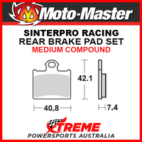 Moto-Master Husqvarna CR65 2011-2012 Racing Sintered Medium Rear Brake Pad 096711