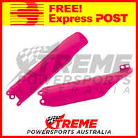 Rtech Honda CRF450X 2005-2016 Neon Pink Fork Guards Protectors