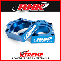 RHK MX AXLE BLOCK KIT BLUE KAWASAKI KX 125 250 KX125 KX250 2004-2012 MOTO BIKE