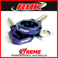 RHK MX LOLLIPOP AXLE BLOCK KIT BLUE for Suzuki RMZ250 RMZ450 RM Z250 Z450 2004-2015