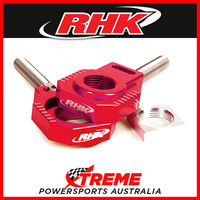 RHK MX LOLLIPOP AXLE BLOCK KIT RED KAWASAKI KXF 250 450 KX250F KX450F 2004-2015