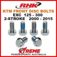 RHK FRONT HEAVY DUTY BRAKE DISC BOLT SET KTM 125EXC 200EXC 250EXC 300EXC 00-2015