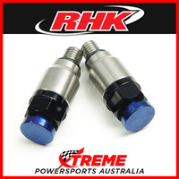 RHK MX FORK BLEEDER RELIEF VALVE WP48 4mm BLUE KTM BERG HUSKY SX EXC TC FC TE FE