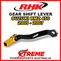 RHK for Suzuki RMZ450 RM Z450 2005-2007 Gold MX Gear Shift Selector Lever RHK-SL25-G