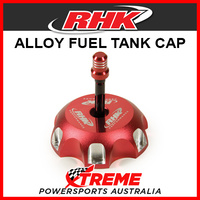 RHK Honda XR400R XR 400 R 1996-2005 Red Alloy Fuel Tank Gas Cap, 65mm OD