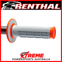 Renthal Mx Grips Orange Grey Dual Compound Diamond/Waffle Dirt Bike Motorcycle  