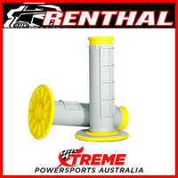 Renthal Mx Grips Yellow Grey Dual Compound Diamond/Waffle Dirt Bike Motorcycle  