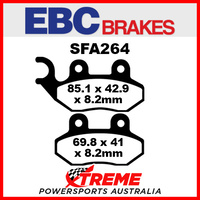 Zero Zero S ZF9 2010-2012 EBC HH Sintered Front Brake Pad SFA264HH