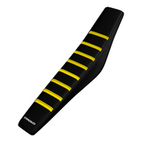 Strike Seats Gripper Pleated Yellow/Black/Black for Suzuki RMX450Z 2010-2020