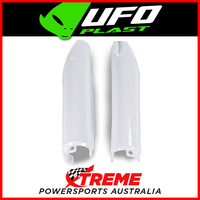 UFO White Front Fork Protectors Guards for Honda CR500R 1998 1999 2000 2001