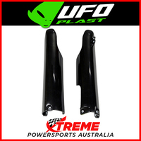UFO Black Front Fork Protectors Guards for Yamaha YZ125 2005 2006 2007