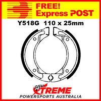 EBC Rear Grooved Brake Shoe Yamaha T 105/105 E Crypton 1996 Y518G