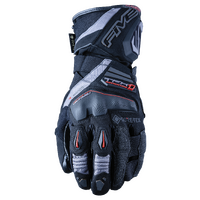 Five Black/Grey TFX-1 GTX Motorcycle Gloves 