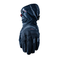 Five Black WFX Prime GTX Motocycle Gloves 