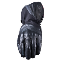 Five Black WFX Skin EVO GTX Motorcycle Gloves 