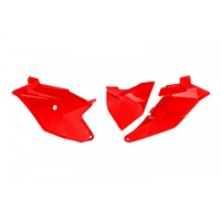UFO Red Rear Side Panels w/ Left Airbox Cover for Gas Gas MC 85 2021-2023