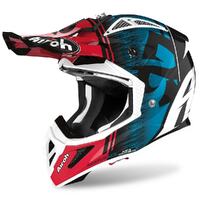Airoh Aviator Ace Kybon Blue/Red Gloss