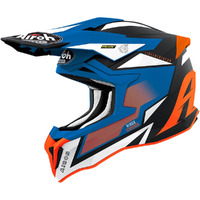 Airoh Strycker (Amss) Axe Blue/Orange Matt