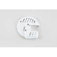 UFO White Front Disc Cover Guard for Honda CR500R 1989-1994