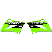 Strike Seats OEM Replica Shroud Graphics for Kawasaki KLX110 2015