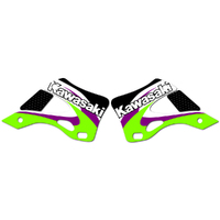 Strike Seats OEM Replica Shroud Graphics for Kawasaki KX125 1999