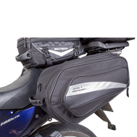 Motodry 40L Black Eco-Series ZXS-1 Expandable Saddlebag Slant