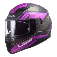 LS2 FF320 Stream Evo Mercury Purple/Titanium Full Face Helmet