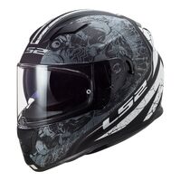 LS2 FF320 Stream Evo Throne Matte Black/Titanium Full Face Helmet