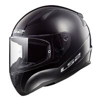 LS2 FF353 Rapid Youth Mini Solid Black Full-Face Road Helmet