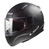 LS2 FF353 Rapid Solid Matte Black Full-Face Road Helmet