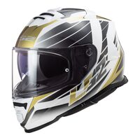 LS2 FF800 Storm Nerv Matte Black/Red Full-Face Road Helmet