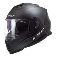 LS2 FF800 Storm Solid Matte Black Full-Face Road Helmet