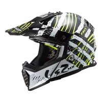 LS2 MX437 Fast Evo Verve Black/White Off road Helmet