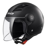 LS2 OF562 Airflow-L Matte Black Road Helmet