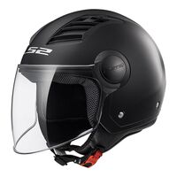LS2 OF562 Airflow-L Matte Black Road Helmet