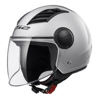 LS2 OF562 Airflow-L Silver Road Helmet