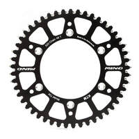 Mino 44 Tooth Black Rear Alloy Sprocket for Gas-Gas MC 65 2021-2023