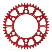 Mino 48 Tooth Red Rear Alloy Sprocket for Gas-Gas EC 250 2021-2023