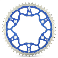 Moto-Master 49T Blue Rear Fusion Stealth Sprocket for Yamaha YZ450F 2003-2023