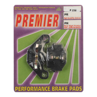 Rear Organic Brake Pads for Husqvarna TC610 1991