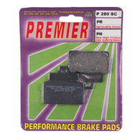 Front Organic Brake Pads for Aprilia Mojito Custom (4 Stroke) 125 2006-2016